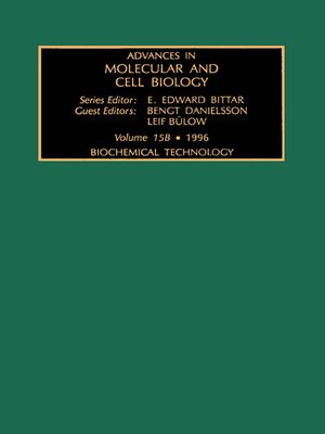 cover image of Biochemical Technology, Part A